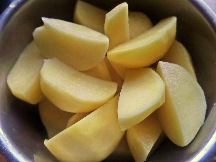 Картофельные гноччи (ньокки) с горгонзолой