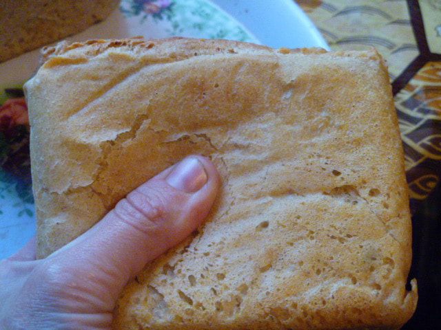 Бездрожжевой постный хлеб