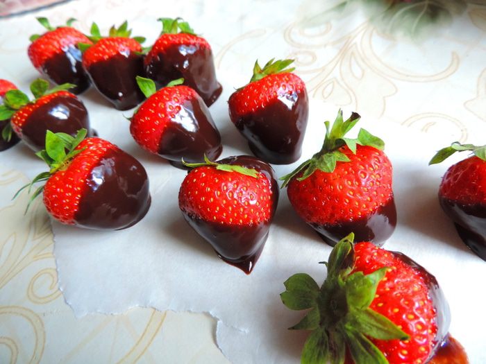 Торт-мусс &amp;quot;Клубника в шоколаде&amp;quot;