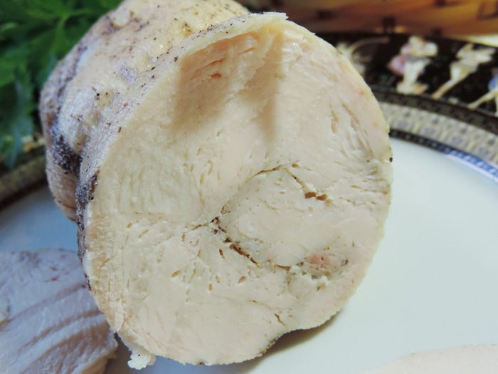 Домашняя куриная ветчина