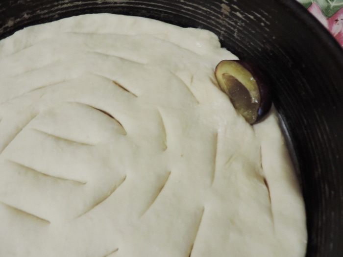 Сливовый пирог с маковой заливкой &amp;quot;Искушение&amp;quot;