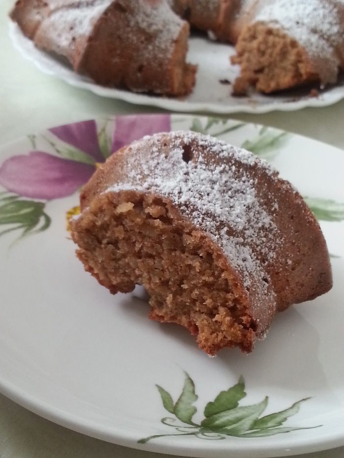 Ржаной кекс с миндалем