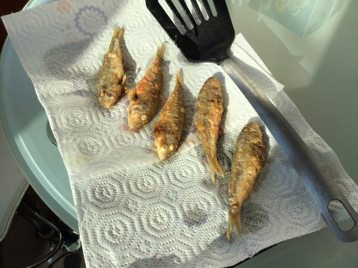 Барабулька с ароматным маслом