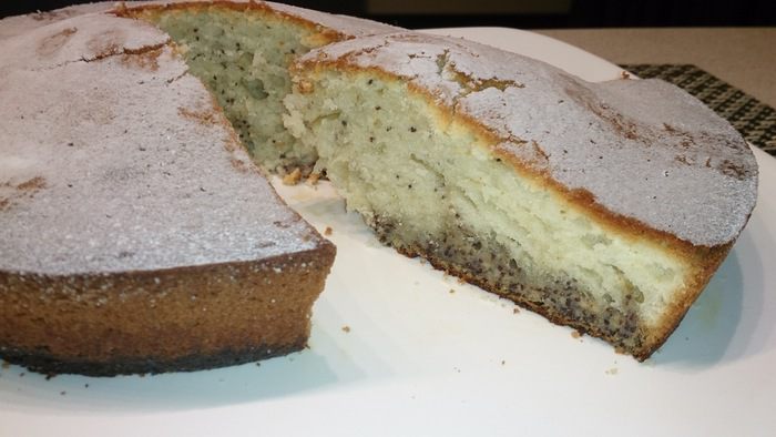 Пирог с маковой начинкой 