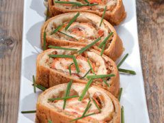 Штрудель с семгой