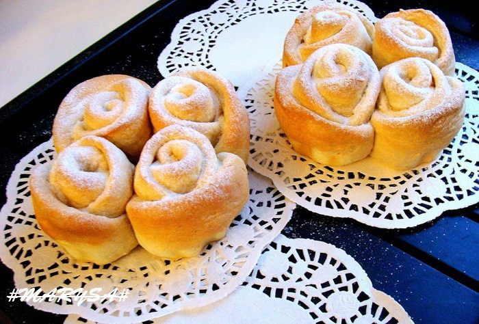 Булочки ванильные на топленом молоке