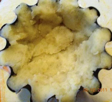 Картофельные  &amp;quot;кексы&amp;quot; с грибной начинкой