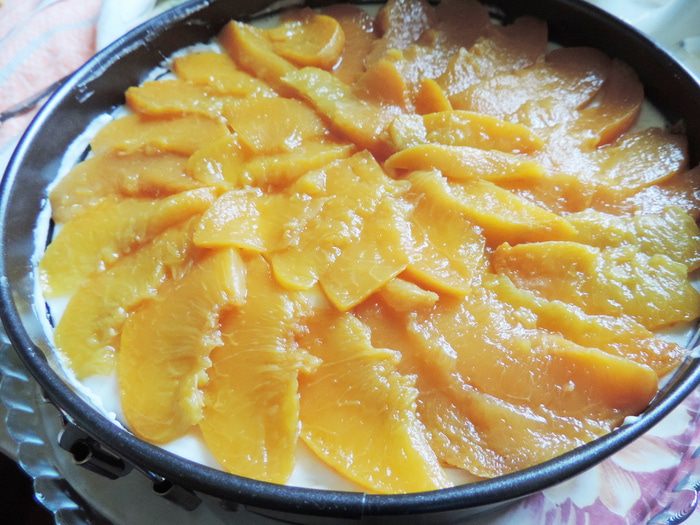 Творожно-персиковый торт &amp;quot;Нежность&amp;quot;