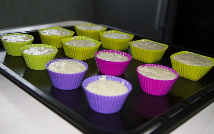 Банановые кексики