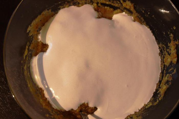 Тыквенные пирожные под апельсиново-сметанной глазурью