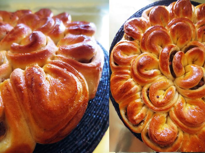 Мясной пирог &amp;quot;Хризантема&amp;quot;