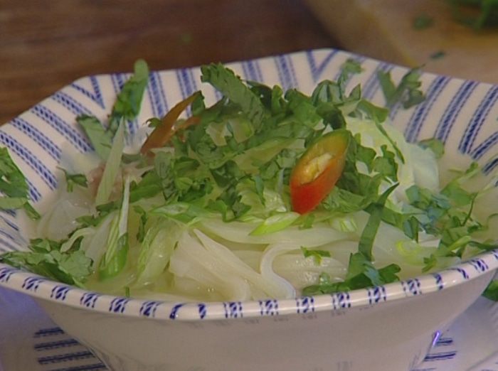 Тайский куриный суп