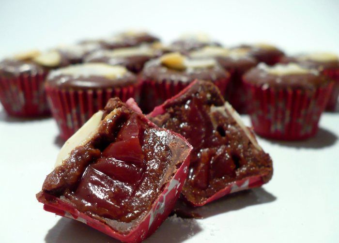 Домашние конфеты с пьяной вишней