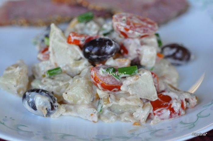 Средиземноморский картофельный салат