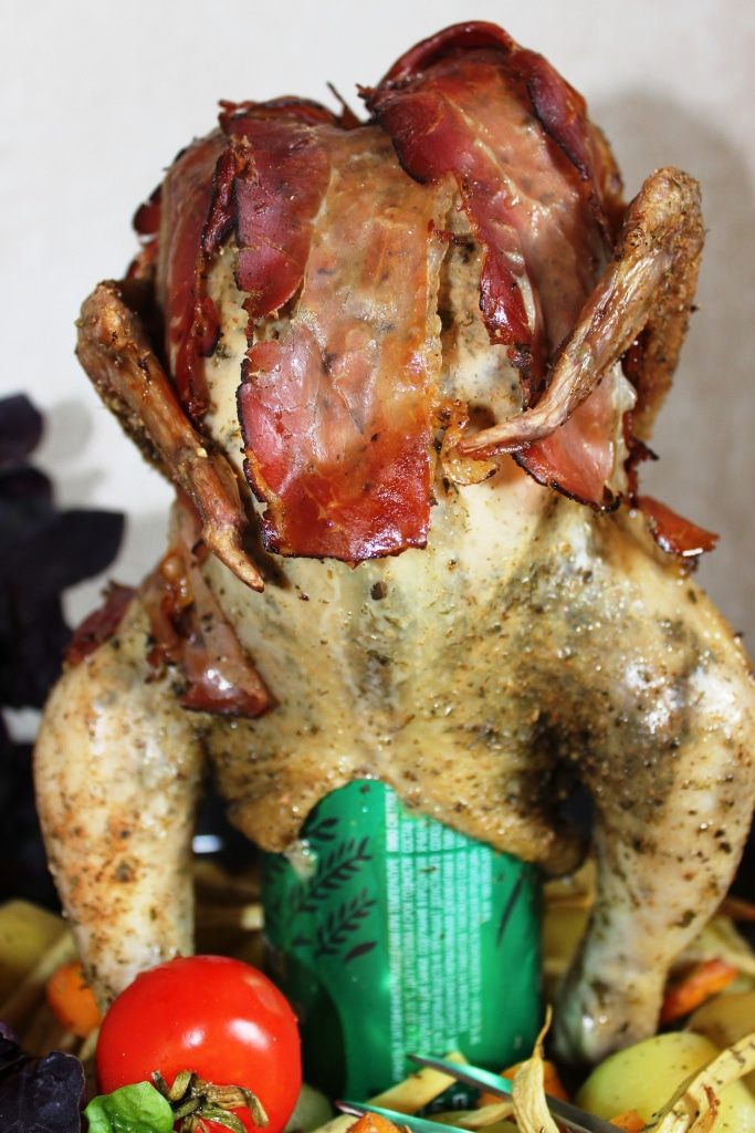 Ароматная курочка на хмельных парах