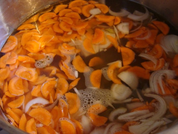 Легкая рыбная солянка