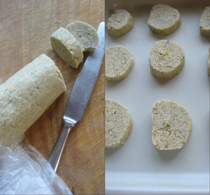 Лимонное печенье с заваркой &amp;quot;Молочный улун&amp;quot;