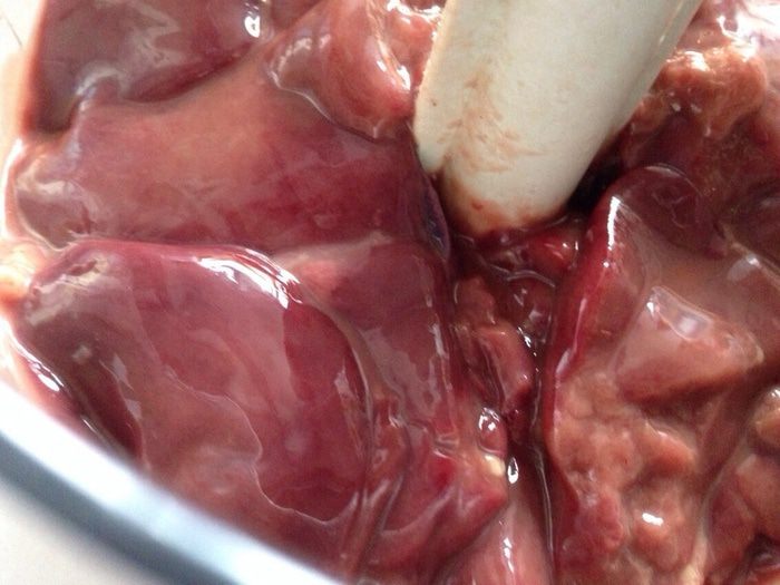 Торт из печеночных блинов &amp;quot;Весна шагает по планете&amp;quot;