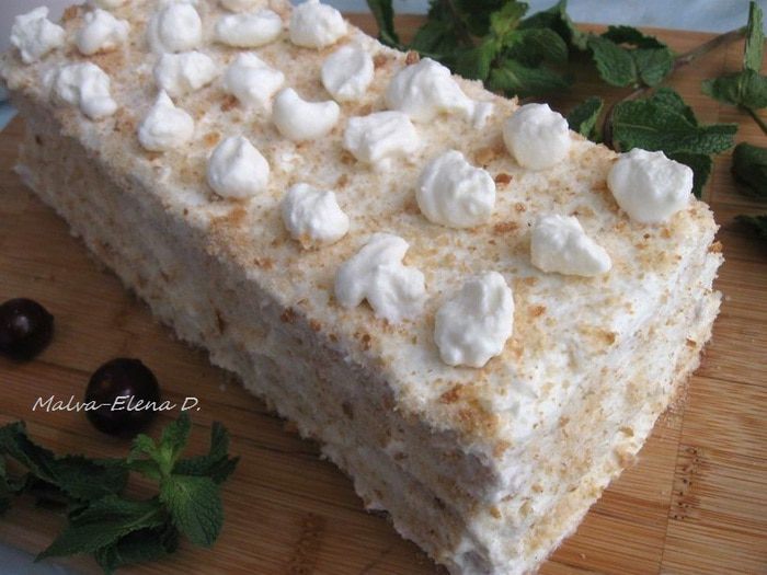 Летний торт «Нежное вишневое облачко»