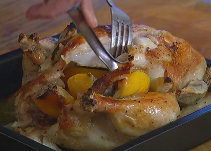 Пилаф с цыпленком и топинамбуром 