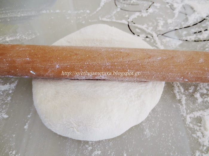 Пирог из теста фило с медово-ореховой начинкой