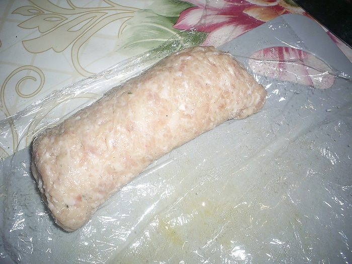 Куриные сардельки с сюрпризом