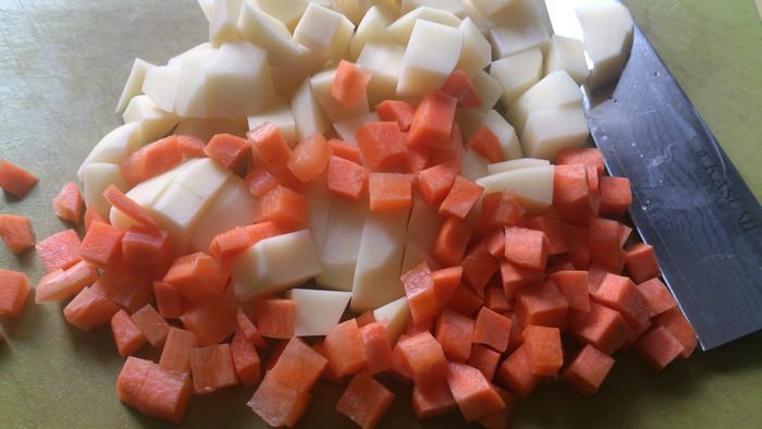 Сырный суп с цветной капустой