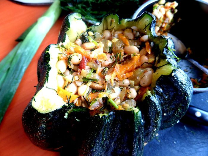 Кабачковая фаршированная &amp;quot;бомба&amp;quot;