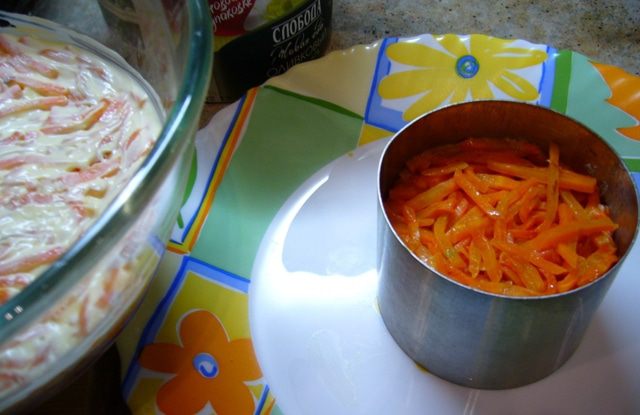 Салат «Золотистый»