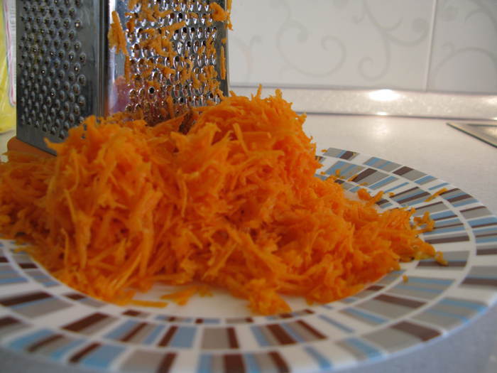 Морковно-ореховый торт