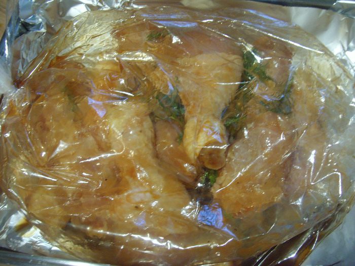 Куриные голени с розмарином