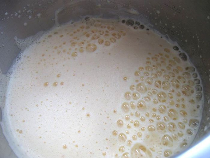 Пирог из заварного теста с яблоками 