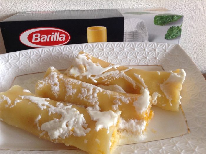 Сладкие каннеллони