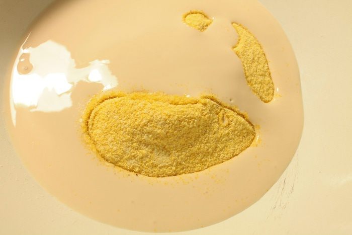 Творожные кексы с кукурузной мукой