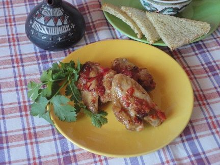 Пряные куриные крылышки (Алитас де пойо)