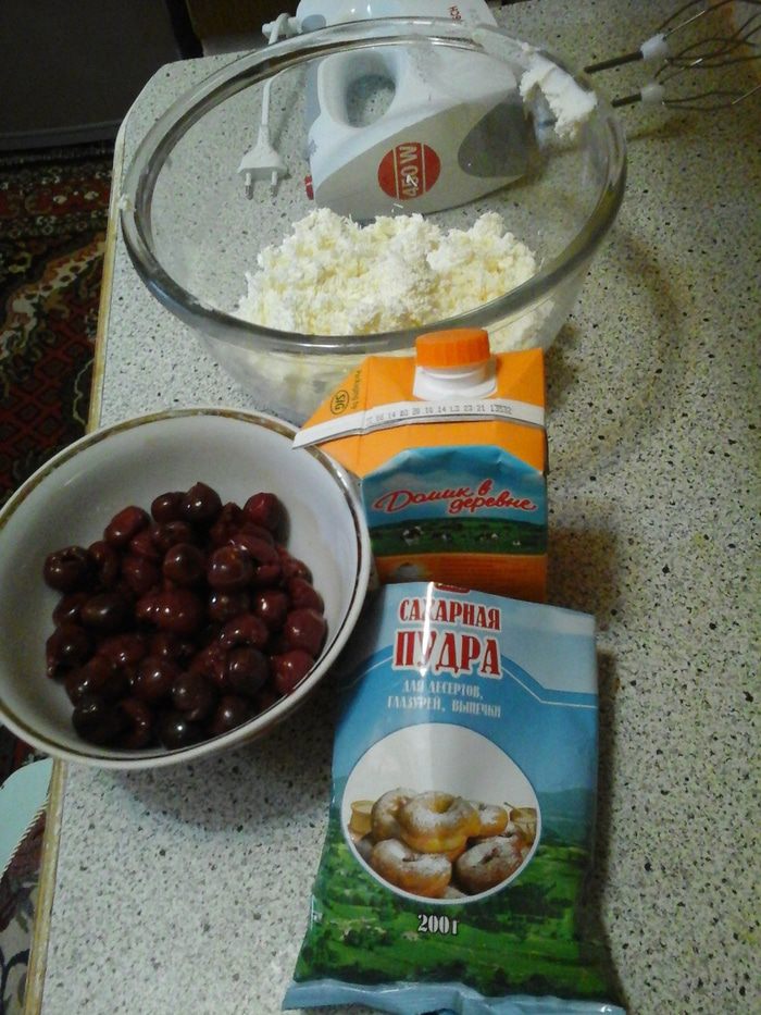 Фруктово-ягодный торт суфле