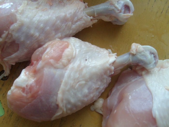 Куриные ножки с беконом