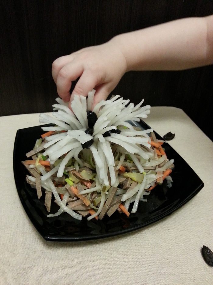 Печеночный салат &amp;quot;От Надежды&amp;quot;