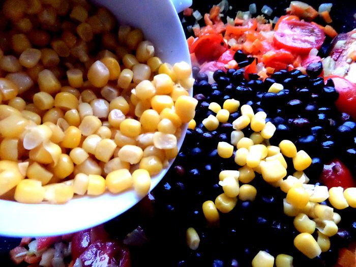 Вегетарианский чили Chili Con Carnе (латышская версия)