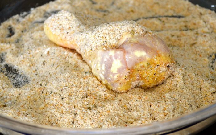 Курица, зажаренная по-южному