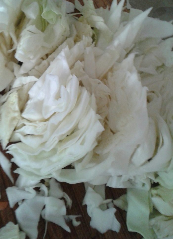 Ленивые голубцы с вешенками