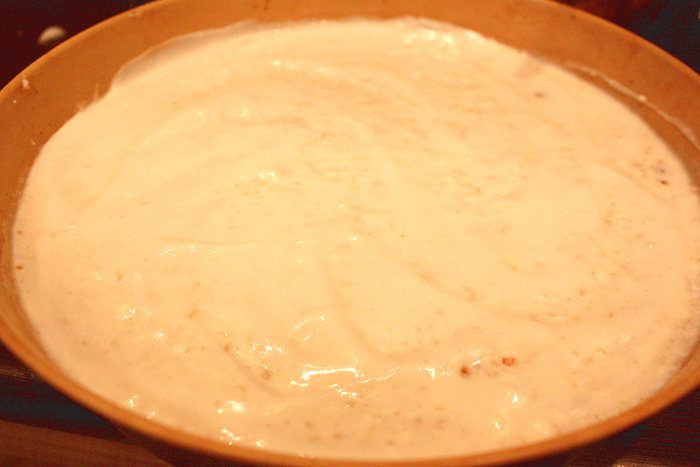 Воздушная творожная запеканка с орешками