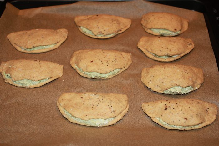 Диетические сочни с творогом