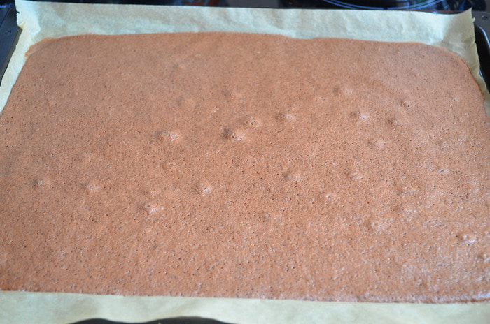 Тирамису с кокосовым муссом, малиновым желе и черникой