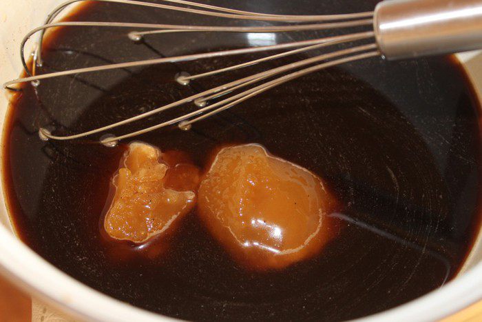 Постная кофейно-медовая коврижка