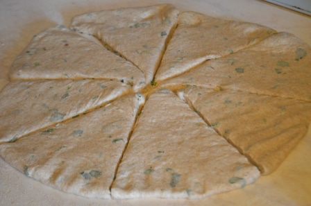 Чесночный хлеб с петрушкой