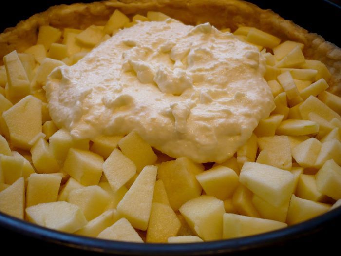 Яблочный пирог по-венски 