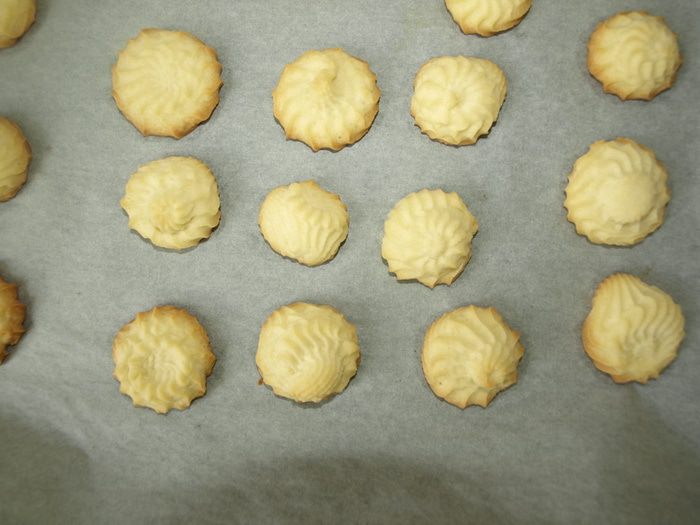 Печенье &amp;quot;Венское сабле с ганашем из молочного шоколада&amp;quot;