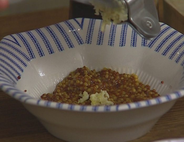 Ростбиф с горчичным соусом  