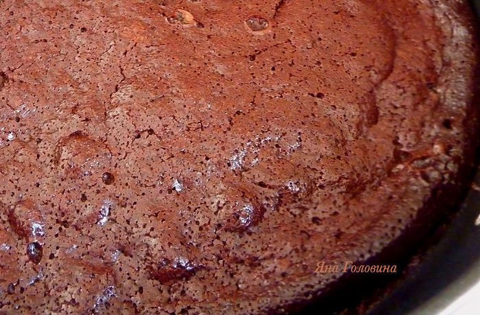 Шоколадный торт без муки